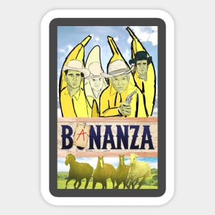 BANANZA Sticker